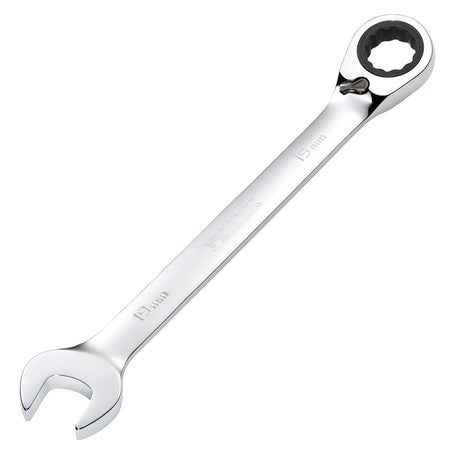 DRAPER 19mm Draper Hi-Torq ; Metric Reversible Ratcheting Combination Spanner: Model No.8230RMMB