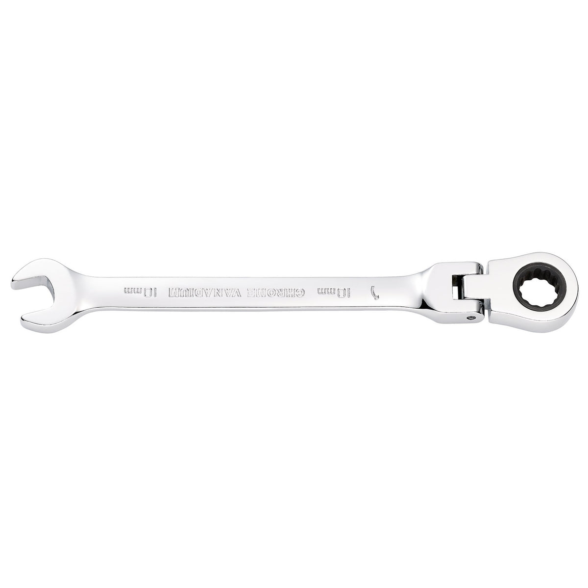 DRAPER 10mm Draper Hi-Torq ; Metric Flexible Head Ratcheting Combination Spanner: Model No.8230FMMB