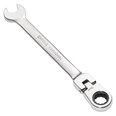 DRAPER 11mm Draper Hi-Torq ; Metric Flexible Head Ratcheting Combination Spanner: Model No.8230FMMB