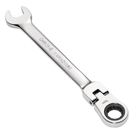 DRAPER 12mm Draper Hi-Torq ; Metric Flexible Head Ratcheting Combination Spanner: Model No.8230FMMB