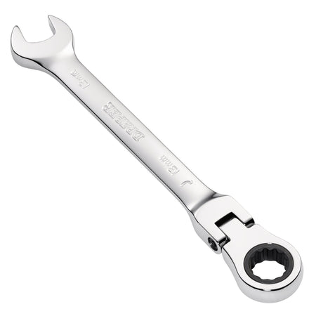 DRAPER 13mm Draper Hi-Torq ; Metric Flexible Head Ratcheting Combination Spanner: Model No.8230FMMB