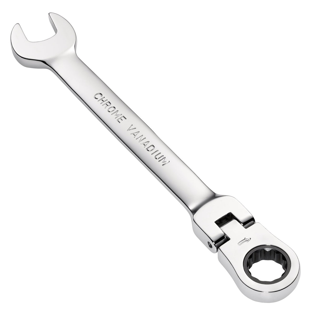 DRAPER 15mm Draper Hi-Torq ; Metric Flexible Head Ratcheting Combination Spanner: Model No.8230FMMB