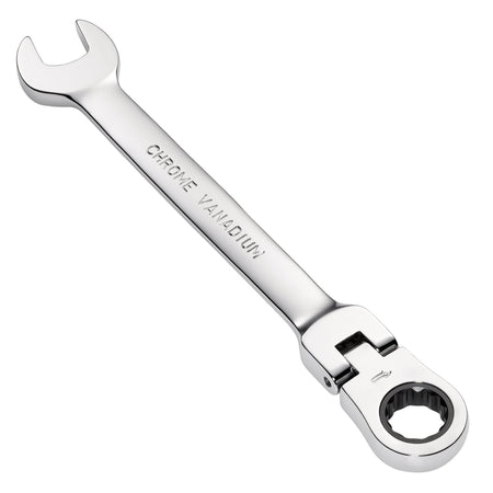 DRAPER 15mm Draper Hi-Torq ; Metric Flexible Head Ratcheting Combination Spanner: Model No.8230FMMB