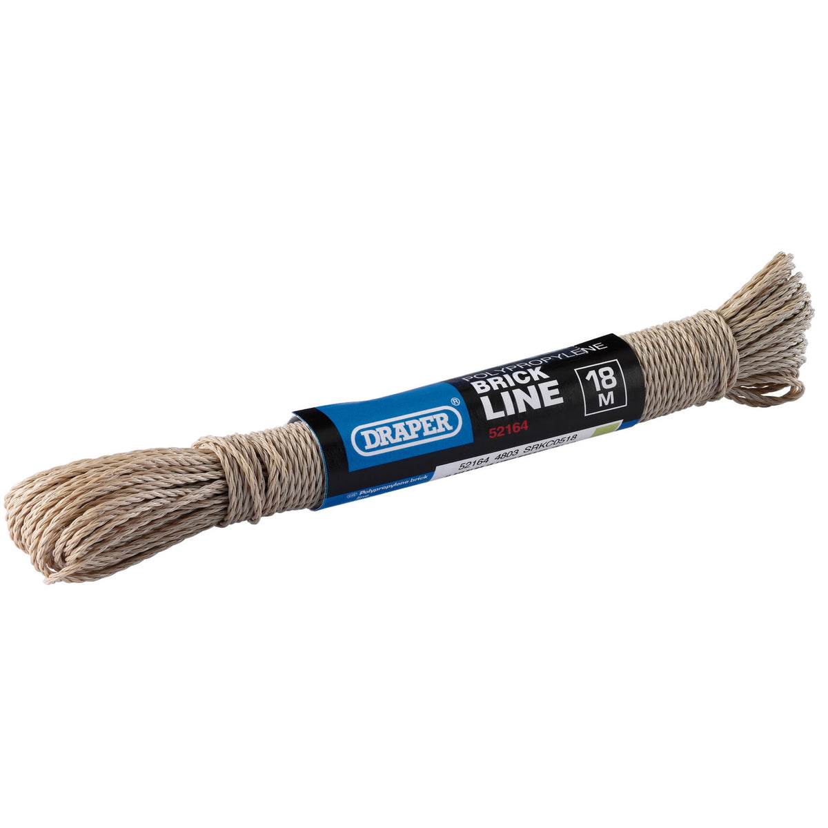 DRAPER 18M (Approx) Polypropylene Brick Line: Model No.4803