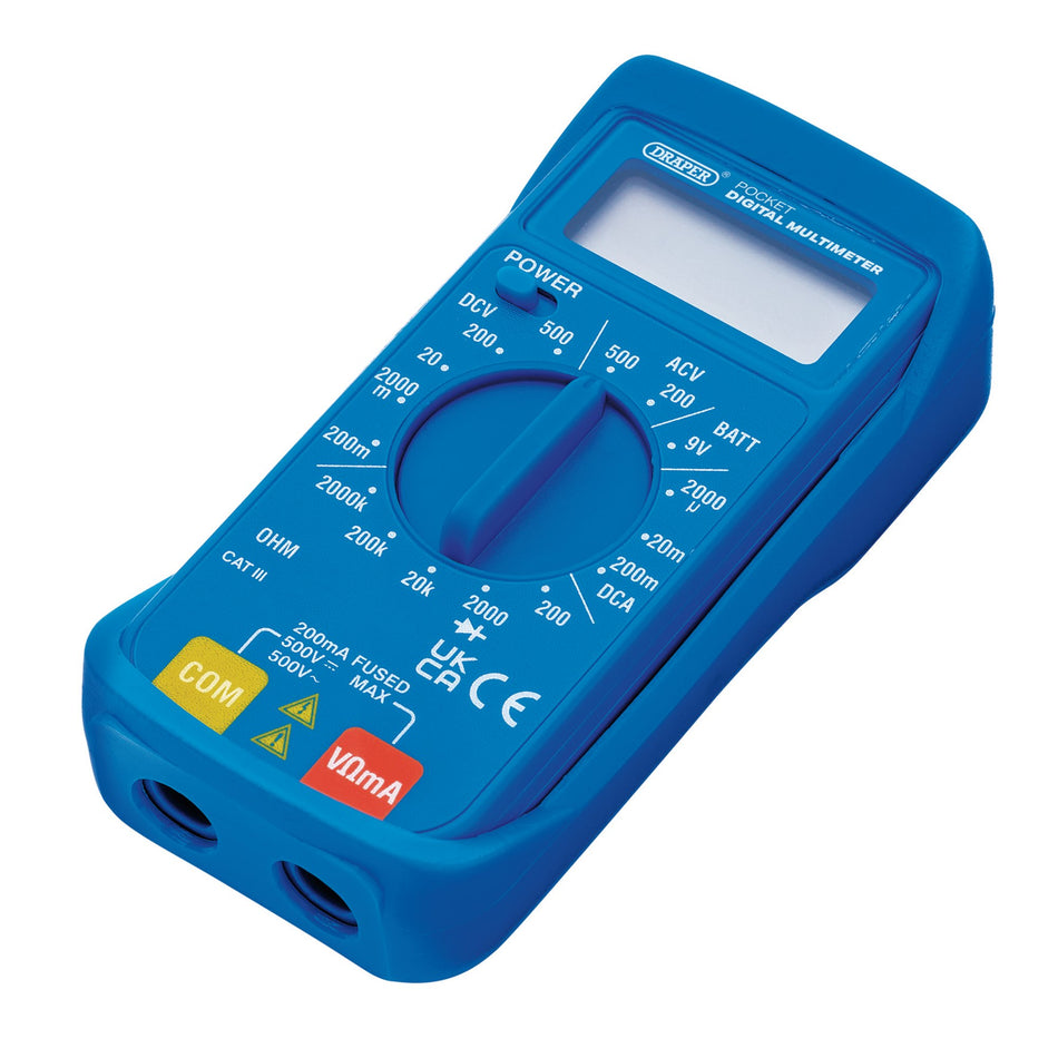 DRAPER 16 Function Digital Multimeter: Model No.DMM7