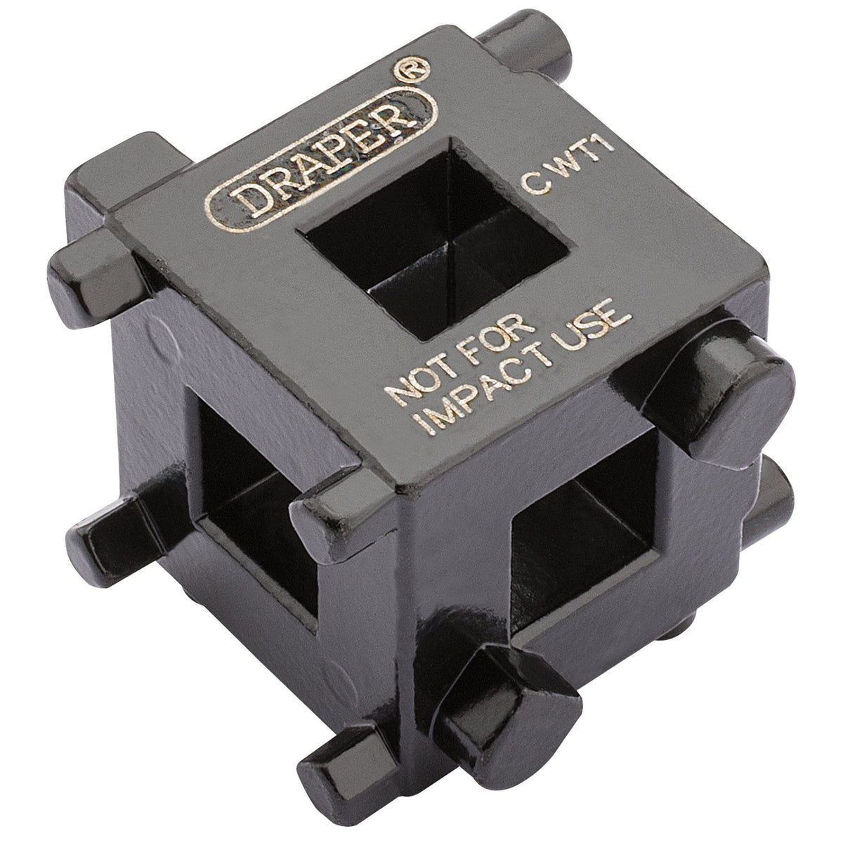 DRAPER 3/8in. Square Drive Brake Caliper Wind Back Cube: Model No.CWT1