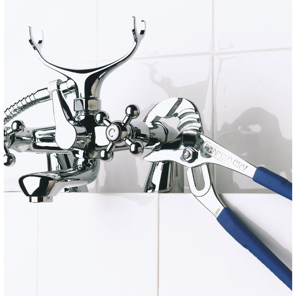 DRAPER 300mm 55mm Capacity Waterpump Pliers: Model No.4001A