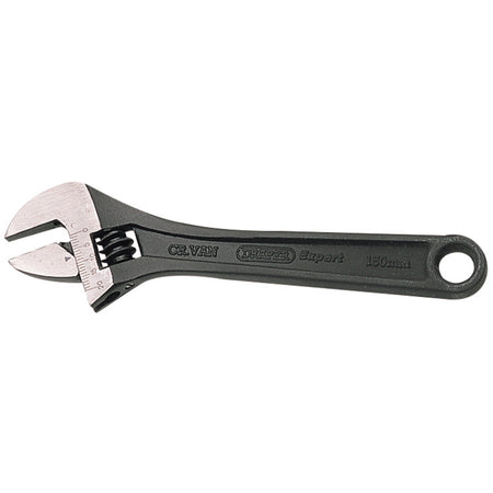 DRAPER Expert 150mm Crescent-Type Adjustable Wrench with Phosphate Finish: Model No.365