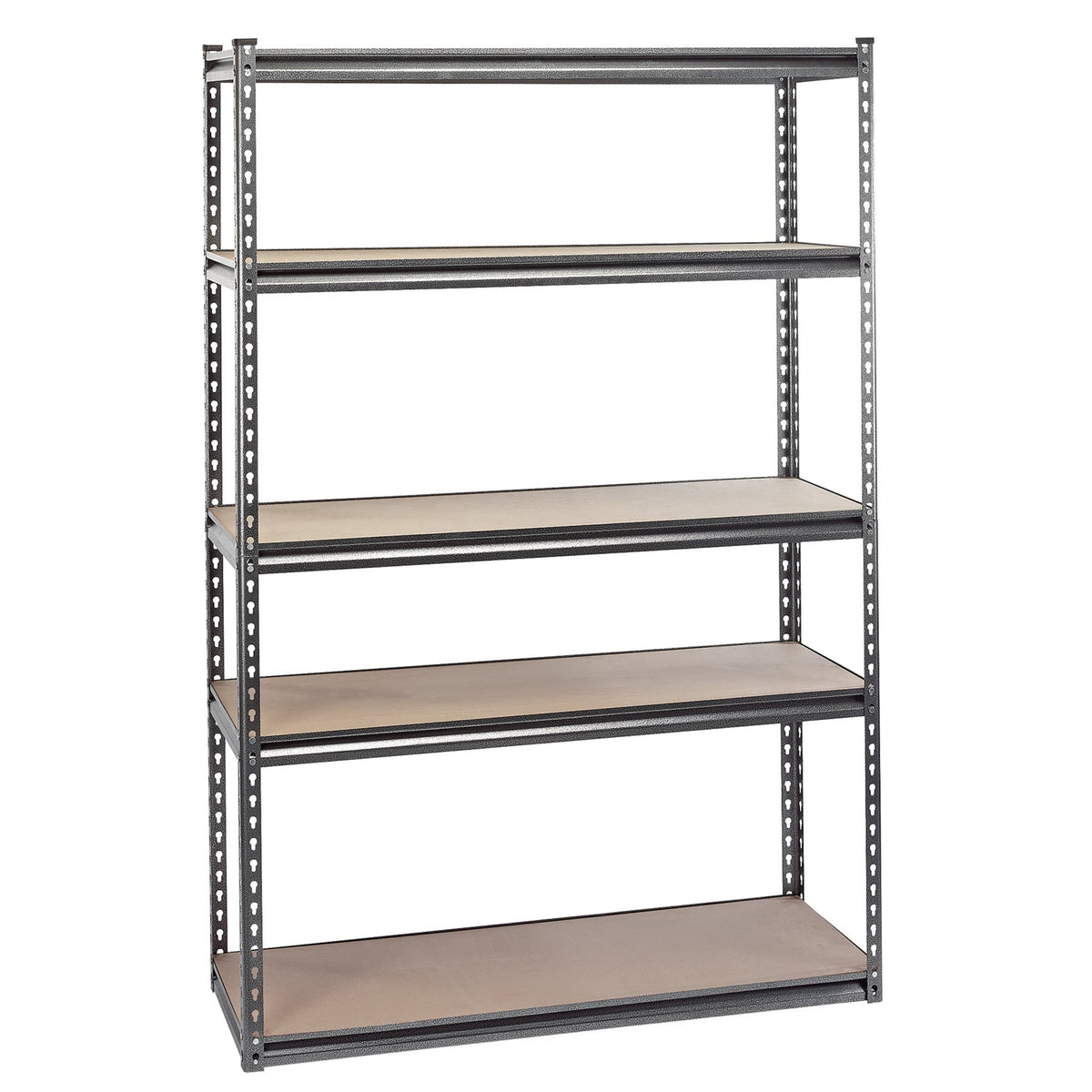 Draper Heavy-Duty Steel Shelving Unit - Five Shelves (L1220 x W610 x H1830mm) Model No. MSUHD183