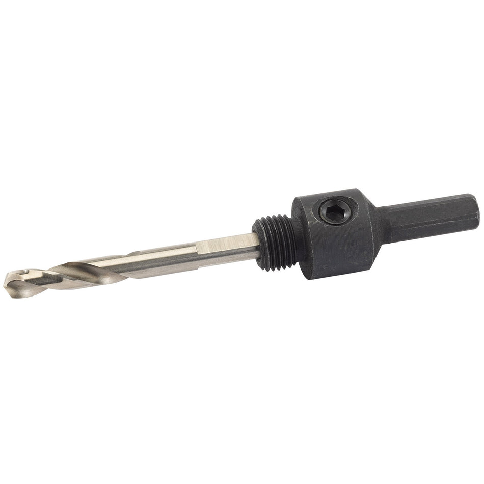 DRAPER Expert 5/16in. Hexagonal Holesaw Arbor with HSS Pilot Drill for Holesaws 14 - 30mm: Model No.HSA1