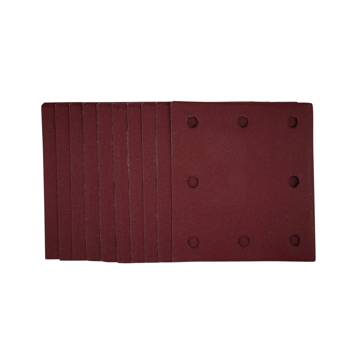 1/4 Sanding Sheets with Hook and Loop, 115 x 105mm, 240 Grit (Pack of 10): Model No. SSA1