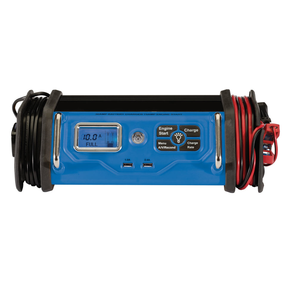 Draper 12V 30A Battery Starter/Charger Model No. BCMCS70