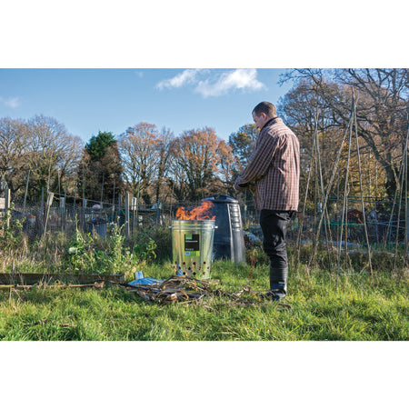 DRAPER Galvanised Garden Incinerator (85L): Model No. GLI