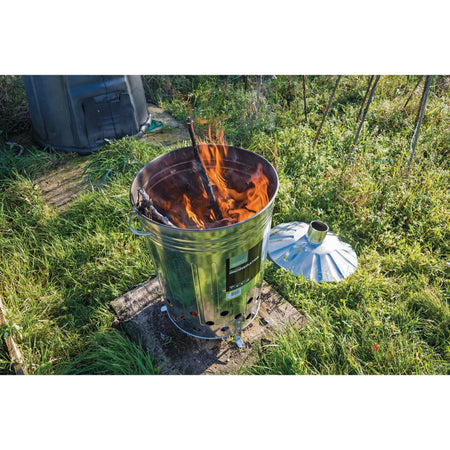 DRAPER Galvanised Garden Incinerator (85L): Model No. GLI