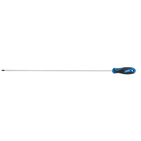 DRAPER No.1 x 450mm PZ Type Screwdriver with Soft Grip Handles: Model No.865PZ/L