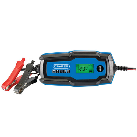 Draper 6/12V Smart Charger and Battery Maintainer, 4A Model No. BCI4