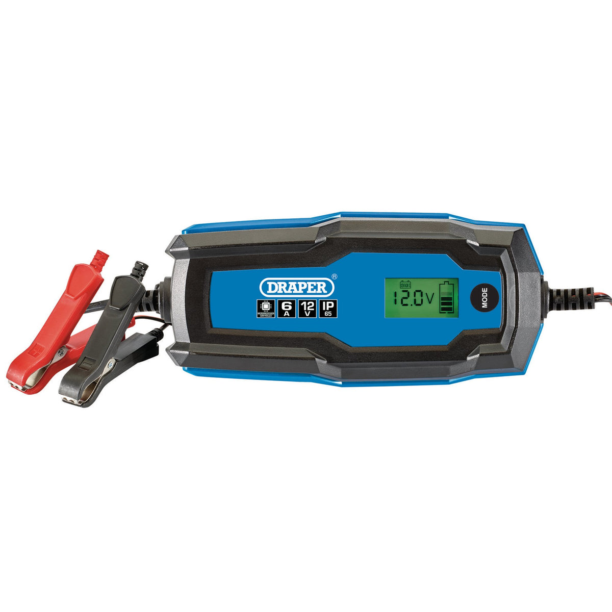 Draper 6/12V Smart Charger and Battery Maintainer, 6A Model No. BCI6