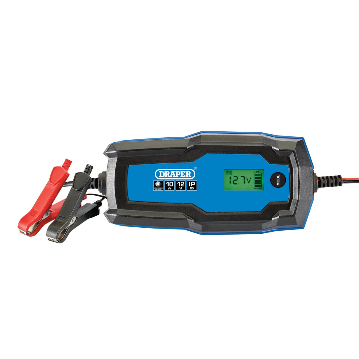 Draper 6/12V Smart Charger and Battery Maintainer, 10A Model No. BCI10