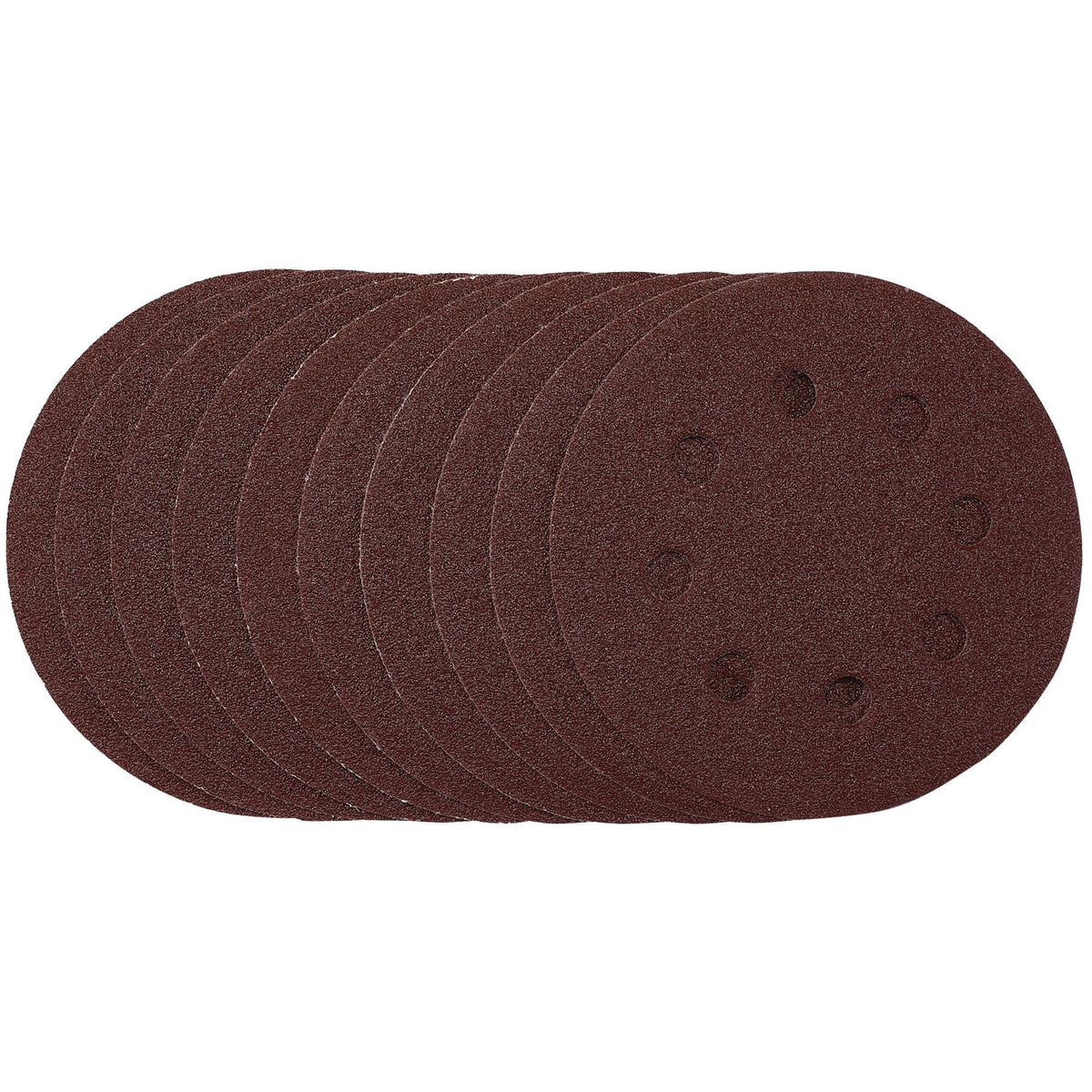 Sanding Discs, 115mm, 80 Grit, Hook & Loop (Pack of 10): Model No. SDHAL115