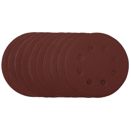 Sanding Discs, 115mm, 240 Grit, Hook & Loop (Pack of 10): Model No. SDHAL115
