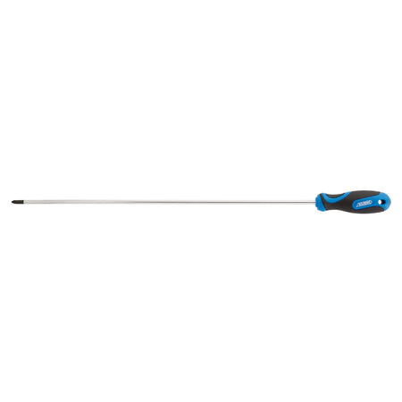 DRAPER No.2 x 450mm Cross Slot Screwdriver with Soft Grip Handles: Model No.865PH/L