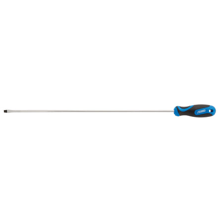 DRAPER 6.0 x 450mm Plain Slot Screwdriver with Soft Grip Handles: Model No.865/L