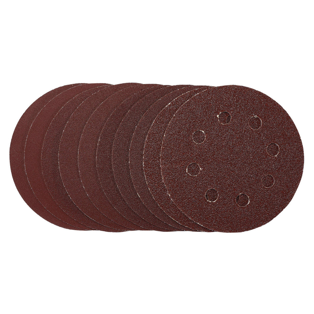 Sanding Discs, 115mm, Hook & Loop, Assorted Grit, (Pack of 10): Model No. SDHAL115