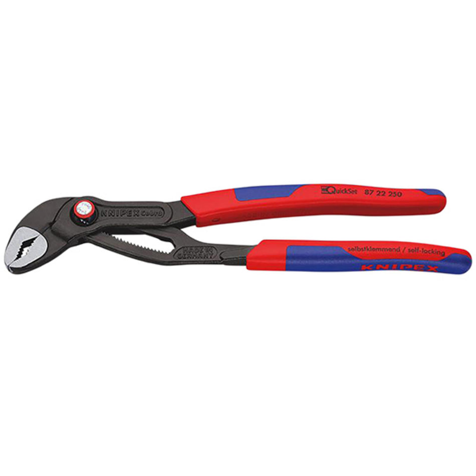 DRAPER Knipex 250mm Cobra ; QuickSet Waterpump Pliers: Model No.87 22 250