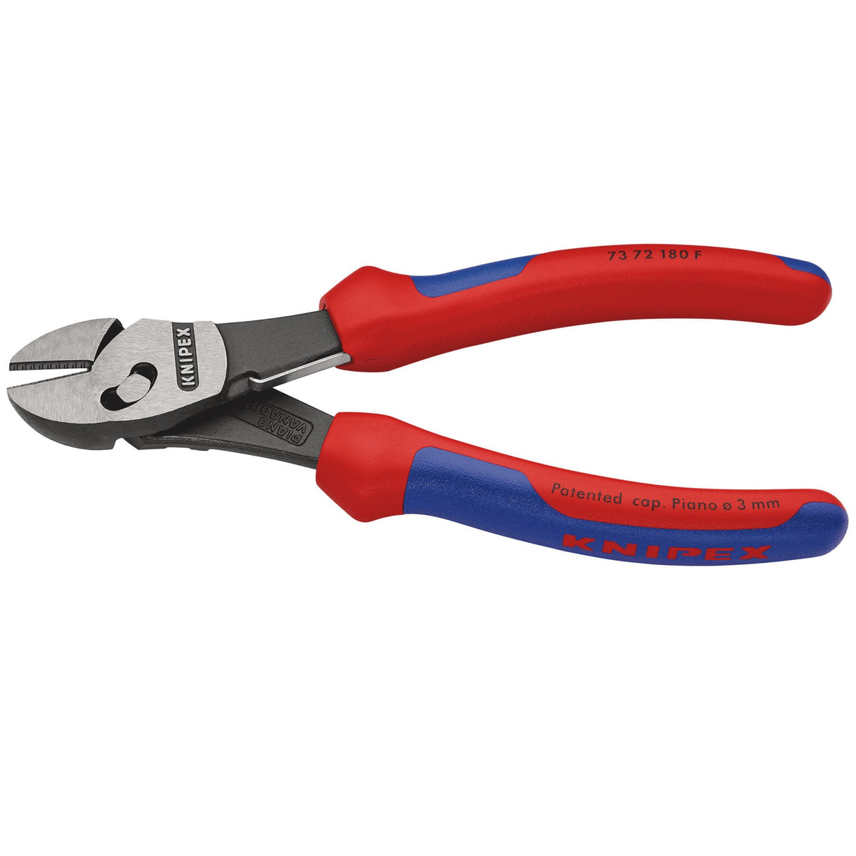 DRAPER Knipex Twinforce ; High Leverage Diagonal Side Cutters: Model No.73 72 180F