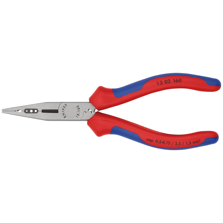 Knipex 160mm Electricians Pliers : Model No.13 02 160