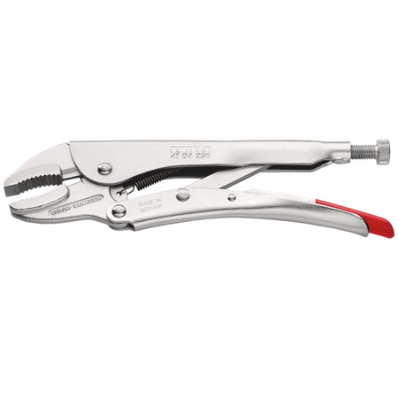 Knipex 250mm Curved Jaw Self Grip Pliers : Model No.41 04 250