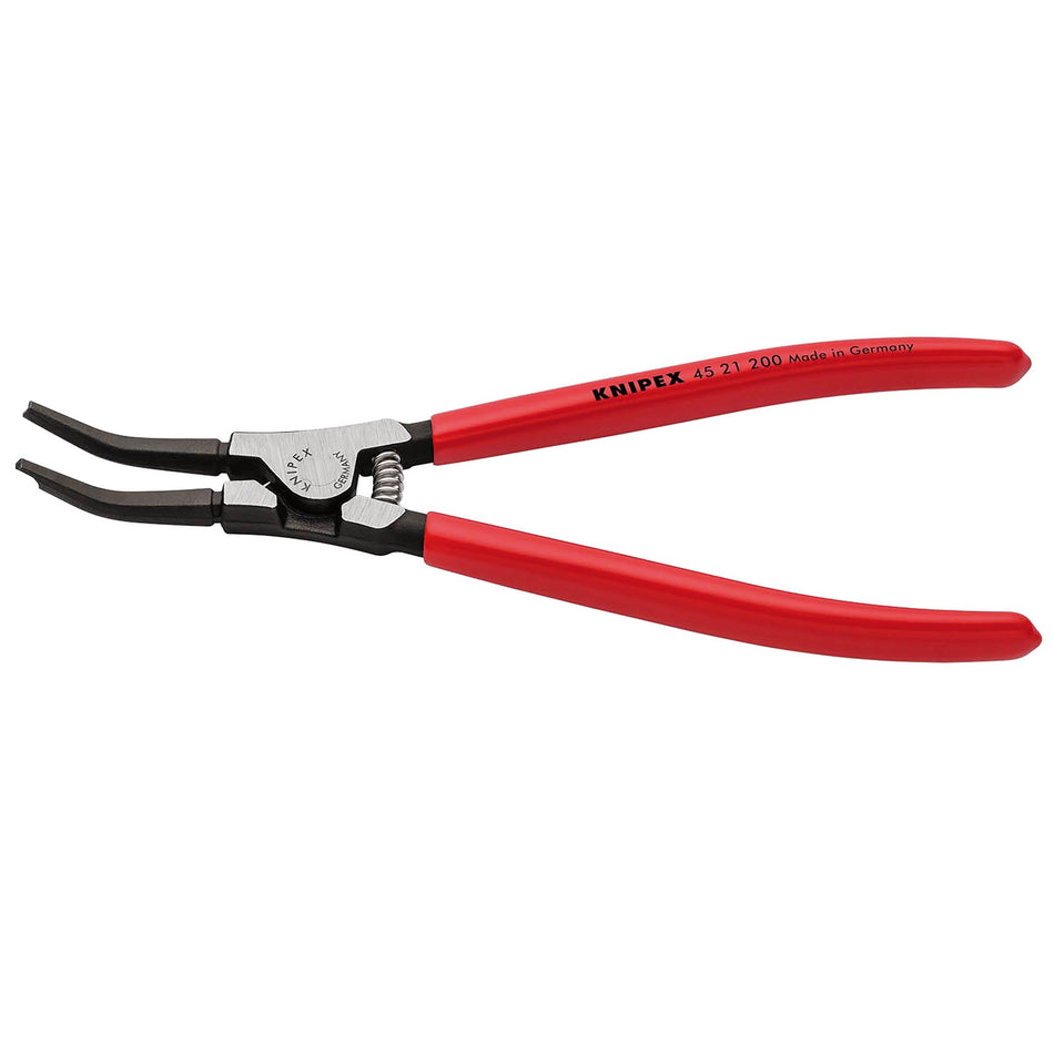 Knipex 200mm Circlip Pliers for 2.2mm Horseshoe Clips: Model No. 45 21 200