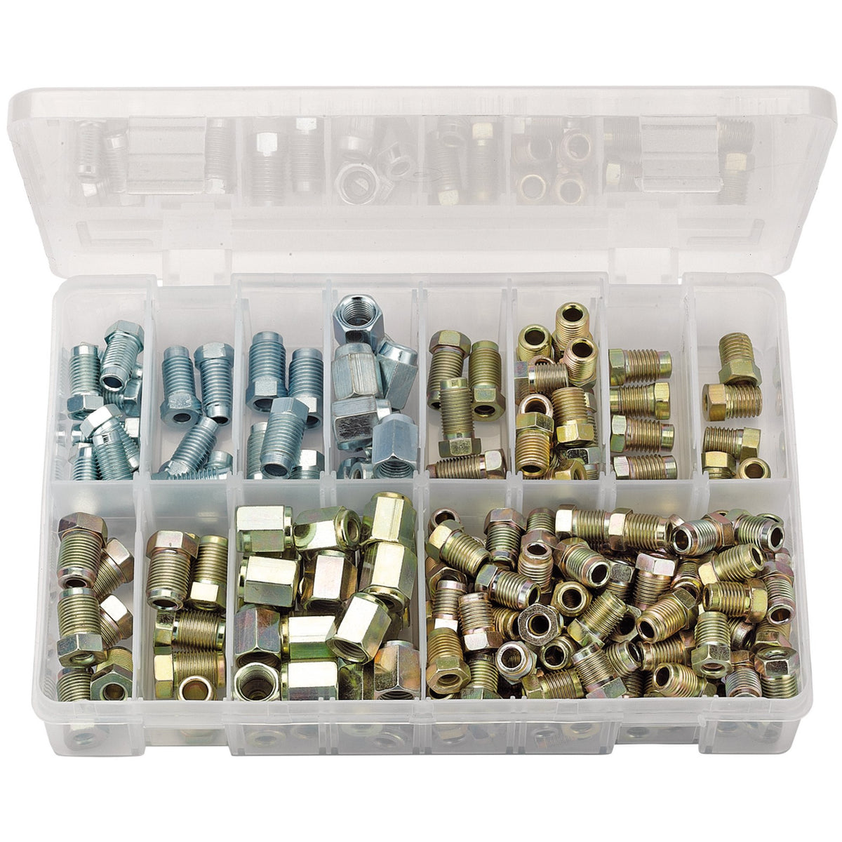 DRAPER Expert Brake Pipe Fitting Kit (205 piece): Model No.BPF205