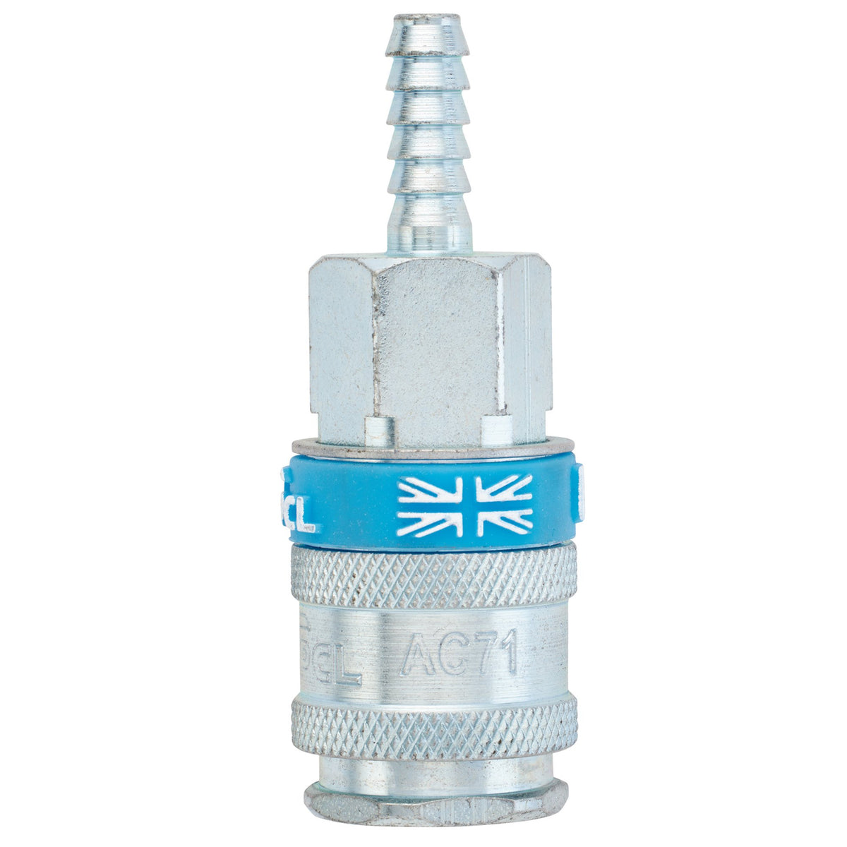 DRAPER 6mm Euro Coupling Hose Tailpiece (Sold Loose): Model No.AC7106 BULK