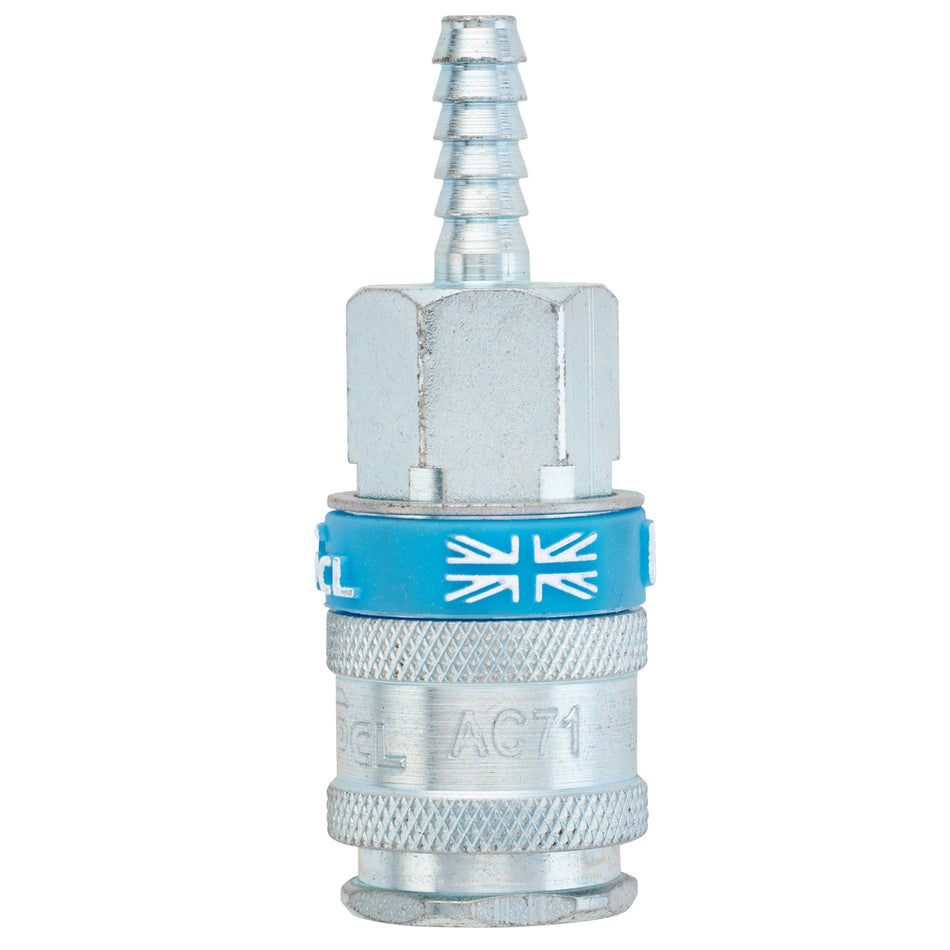 DRAPER 6mm Euro Coupling Hose Tailpiece (Sold Loose): Model No.AC7106 BULK