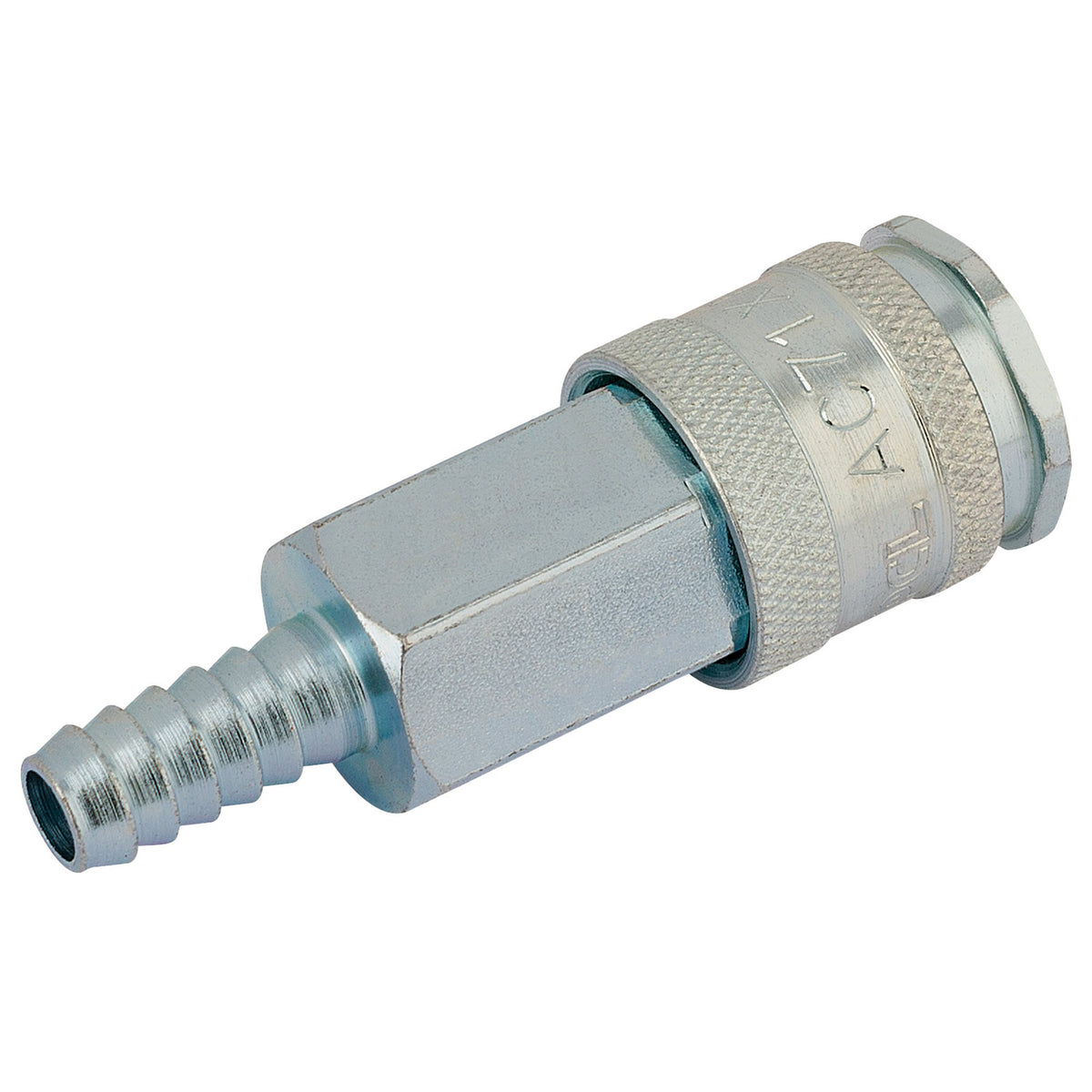 DRAPER 8mm Euro Coupling Hose Tailpiece (Sold Loose): Model No.AC7108 BULK