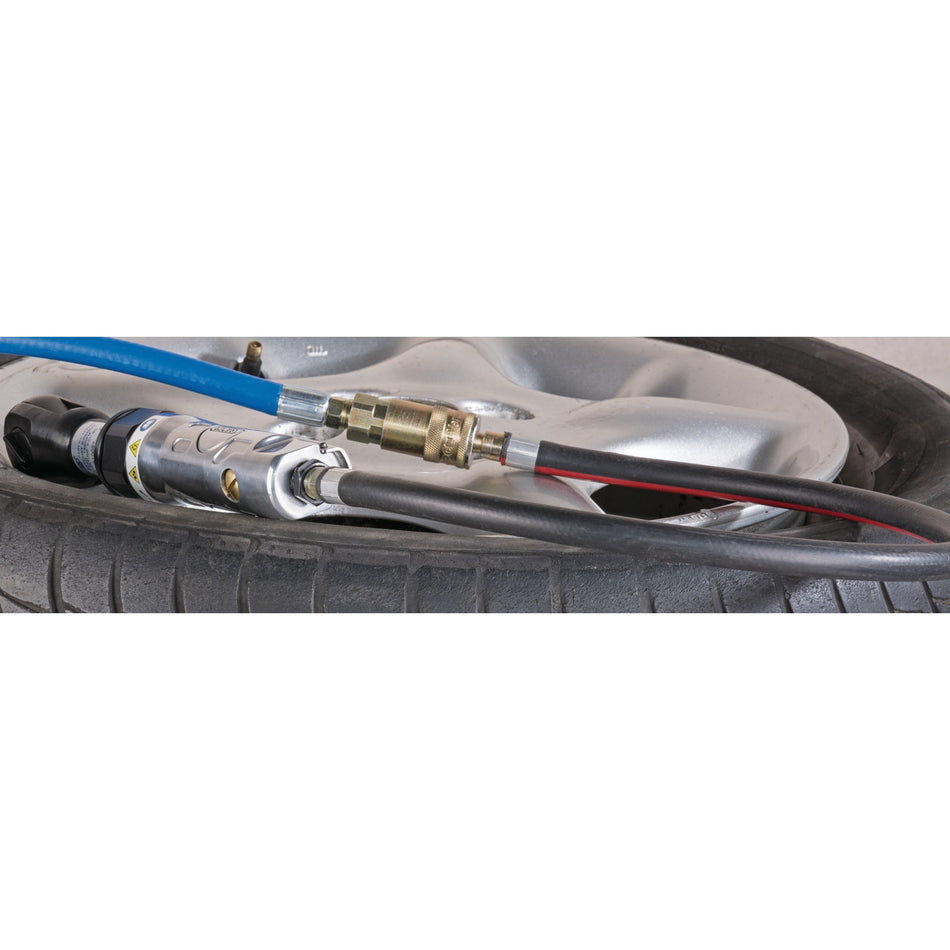 DRAPER 600mm 3/8in. BSP Air Line Whip Hose: Model No.4312