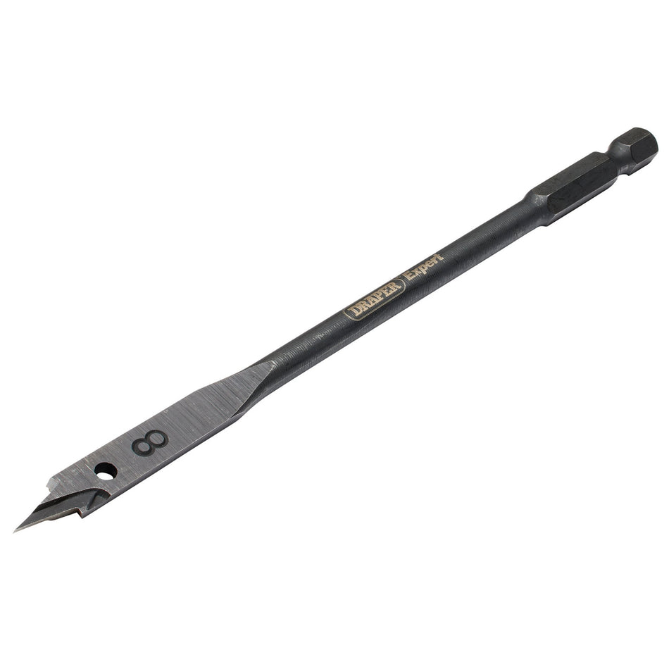 Draper Expert Flat Wood Bit, 8mm : Model No. FB102