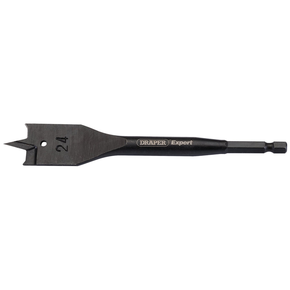 Draper Expert Flat Wood Bit, 24 x 150mm : Model No. FB102