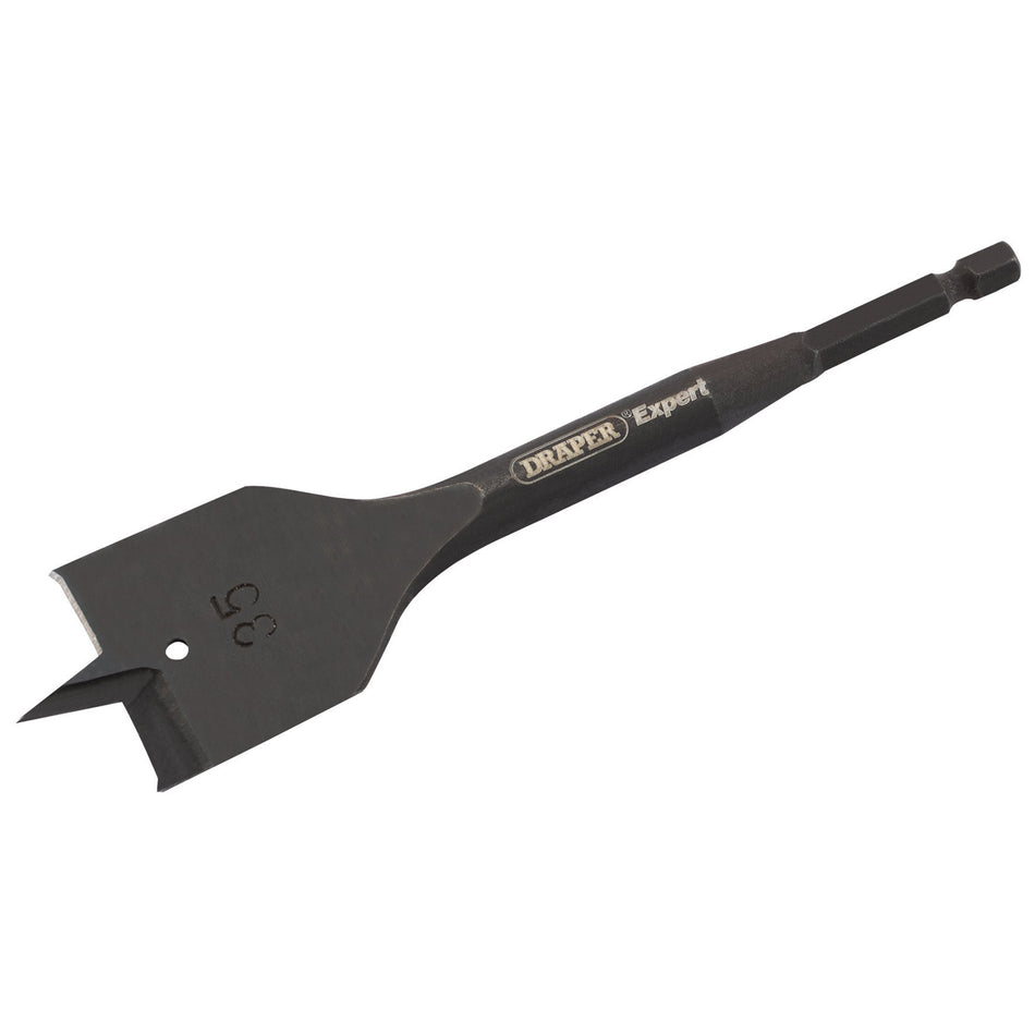Draper Expert Flat Wood Bit, 35 x 150mm : Model No. FB102