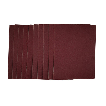1/4 Sanding Sheets, 115 x 150mm, 120 Grit (Pack of 10): Model No. SSA2