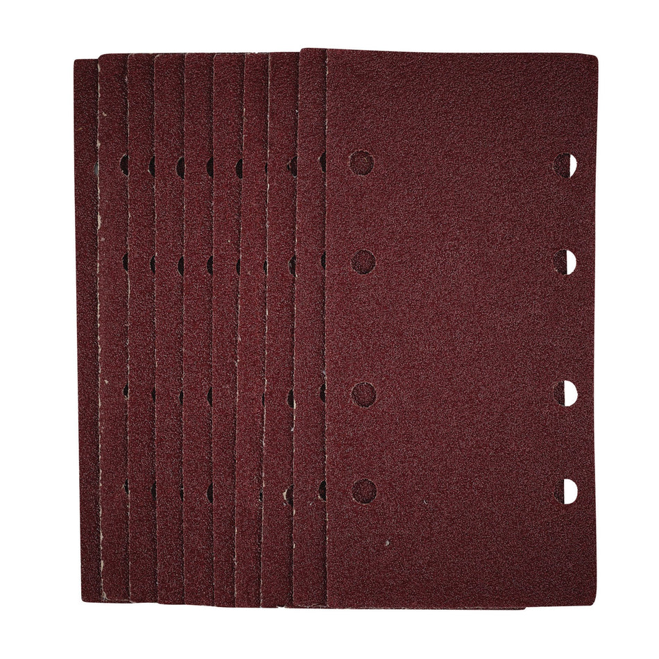 1/3 Sanding Sheets with Hook and Loop, 93 x 190mm, 40 Grit (Pack of 10): Model No. SSA3