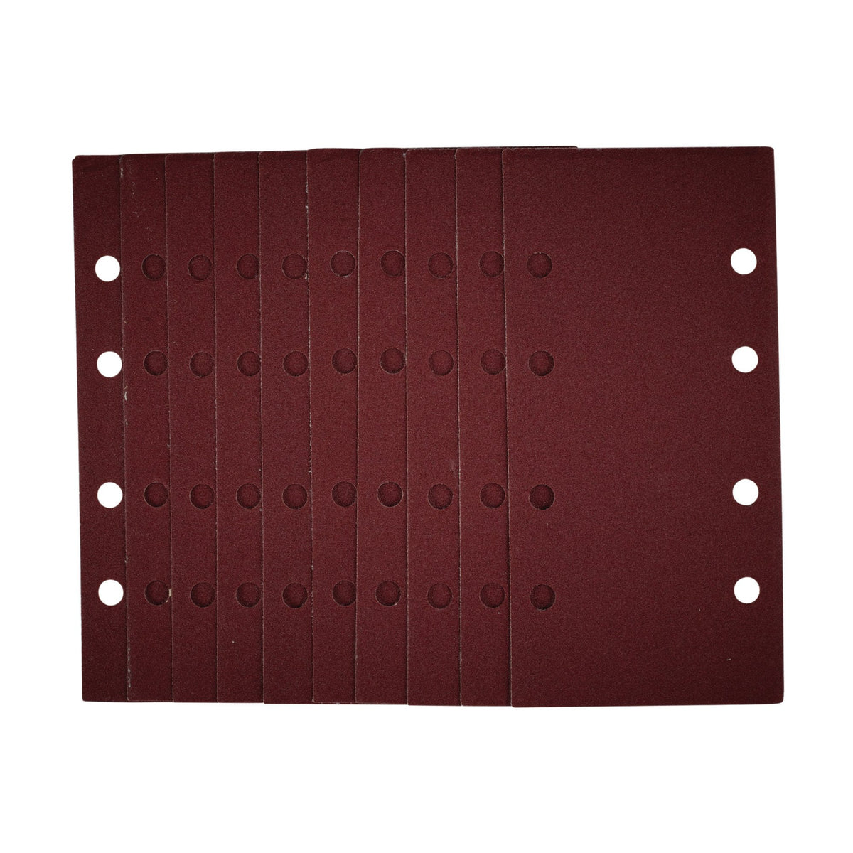 1/3 Sanding Sheets with Hook and Loop, 93 x 190mm, 120 Grit (Pack of 10): Model No. SSA3