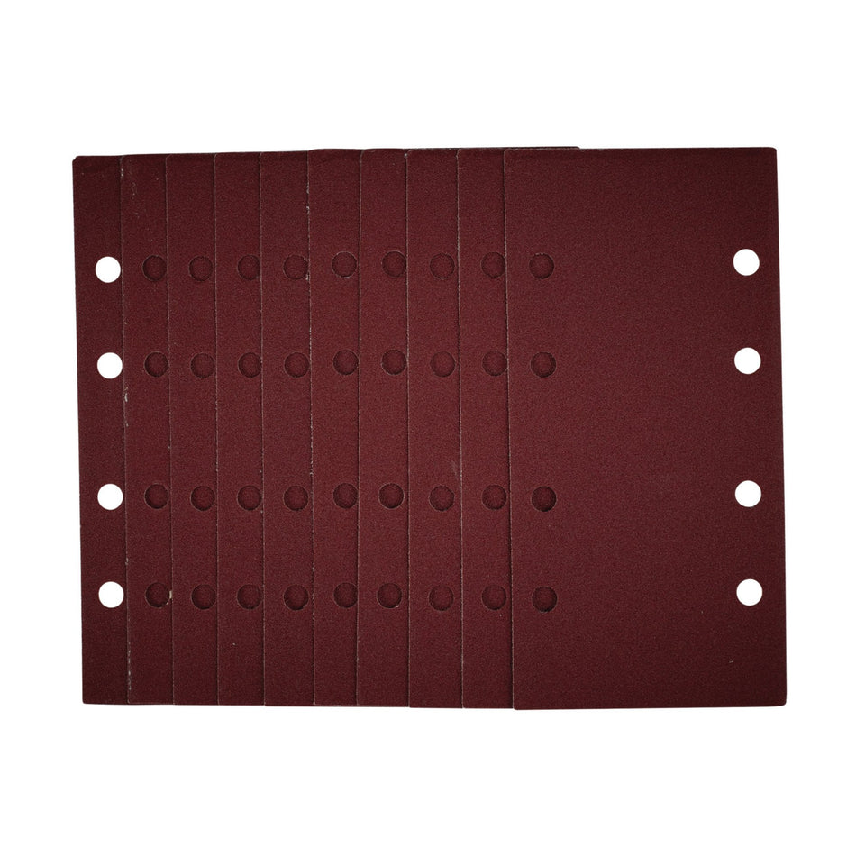 1/3 Sanding Sheets with Hook and Loop, 93 x 190mm, 120 Grit (Pack of 10): Model No. SSA3