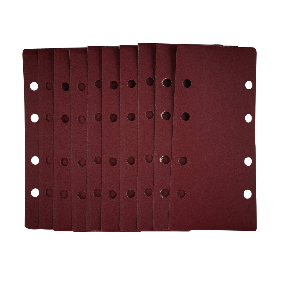 1/3 Sanding Sheets with Hook and Loop, 93 x 190mm, 240 Grit (Pack of 10): Model No. SSA3