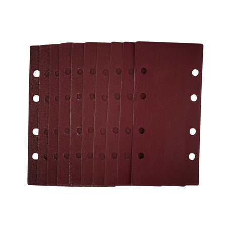 1/3 Sanding Sheets with Hook and Loop, 93 x 190mm, Assorted Grit (Pack of 10): Model No. SSA3