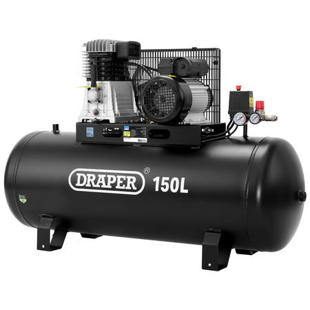 150L Belt-Driven Air Compressor without wheels, 2.2kW/3hp&nbsp; : Model No. DA150/369S