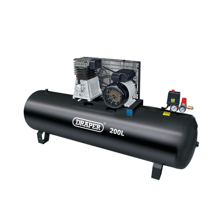 200L Belt-Driven Air Compressor without wheels, 2.2kW/3hp : Model No. DA200/369S