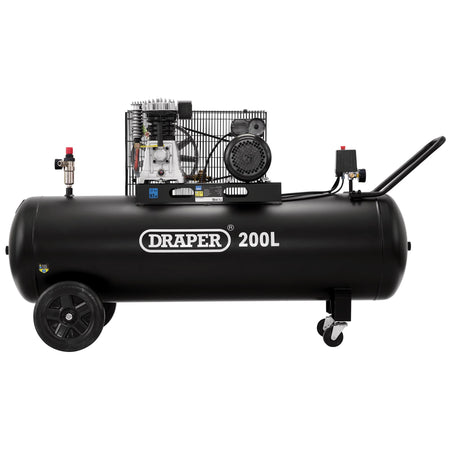 200L Belt-Driven Air Compressor, 2.2kW/3hp&nbsp; : Model No. DA200/369M