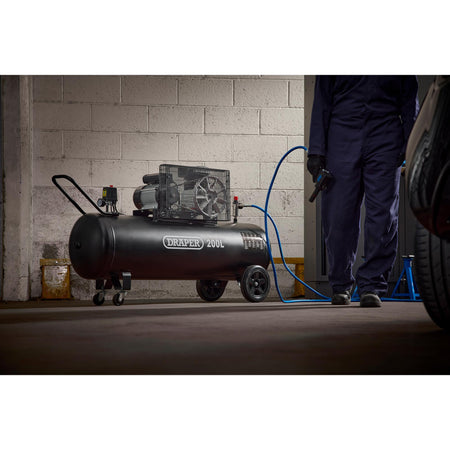 200L Belt-Driven Air Compressor, 2.2kW/3hp&nbsp; : Model No. DA200/369M